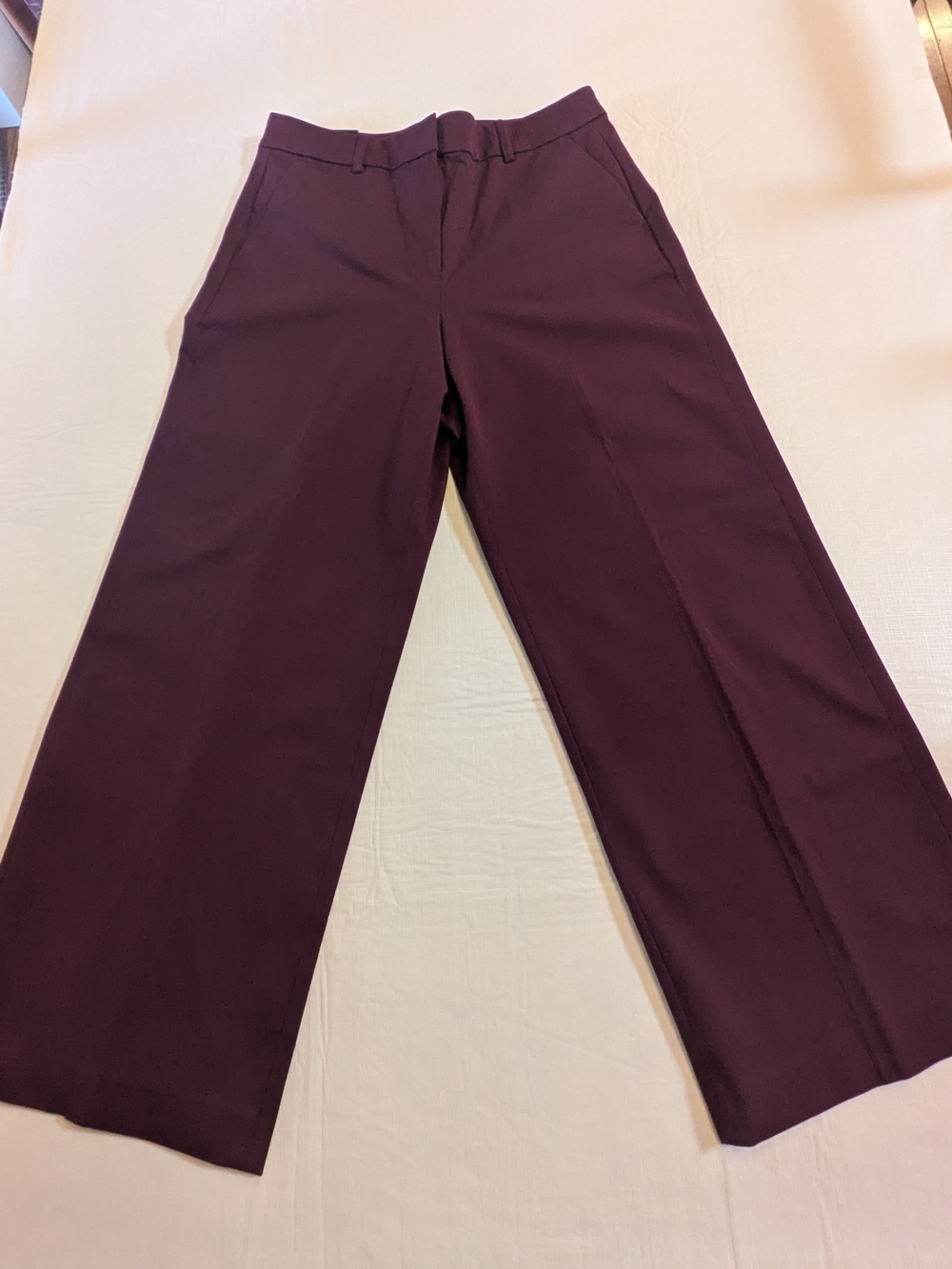 J. Crew Factory Remy 10 Wide-Leg Classic Tailored Pants Trousers Office NWT